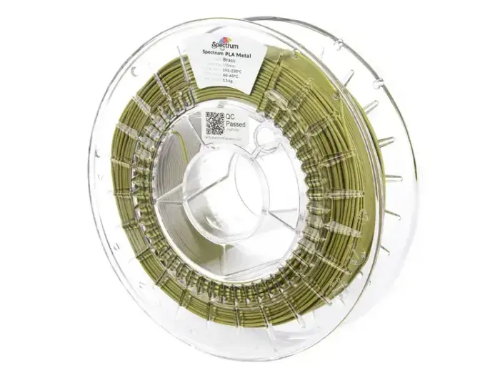 Filaments PLA metāla misiņš 0,75kg Spectrum