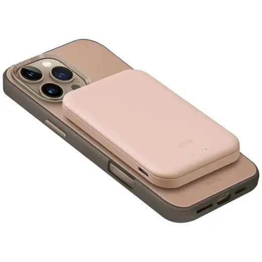 Powerbank UNIQ Lyden Lexa Magnetic       5000mAh PD USB-C MagSafe pink Foto 3