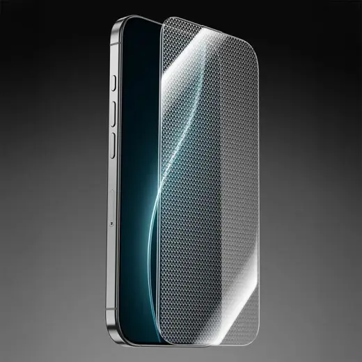 Benks Tempered glass Glass Warrior Sapphire Coating for Iphone 17 Pro Max black Foto 14