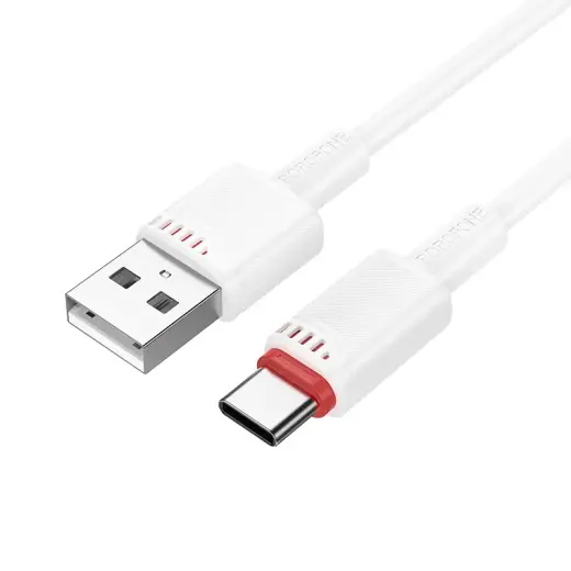 Borofone Cable BX110 Beneficio - USB to Type C - 2,4A 1 metre white Photo