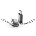AWEI A12 adapter Lightning to USB-C | gray — Photo 1