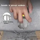 Mini flashlight LED keychain W5138 Type C with 4 screwdriver bits and tripod Foto 3