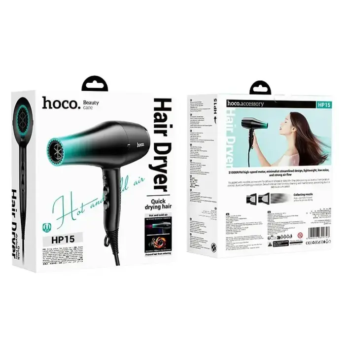 Hair dryer Hoco HP15 gradient blue Фото num