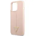 Guess Silicone Line Triangle Case for iPhone 13 Pro Max Pink — Foto 6