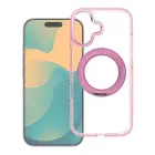 Case for iPhone 16 Frame Circle Stand compatible with MagSafe pink — Foto 1