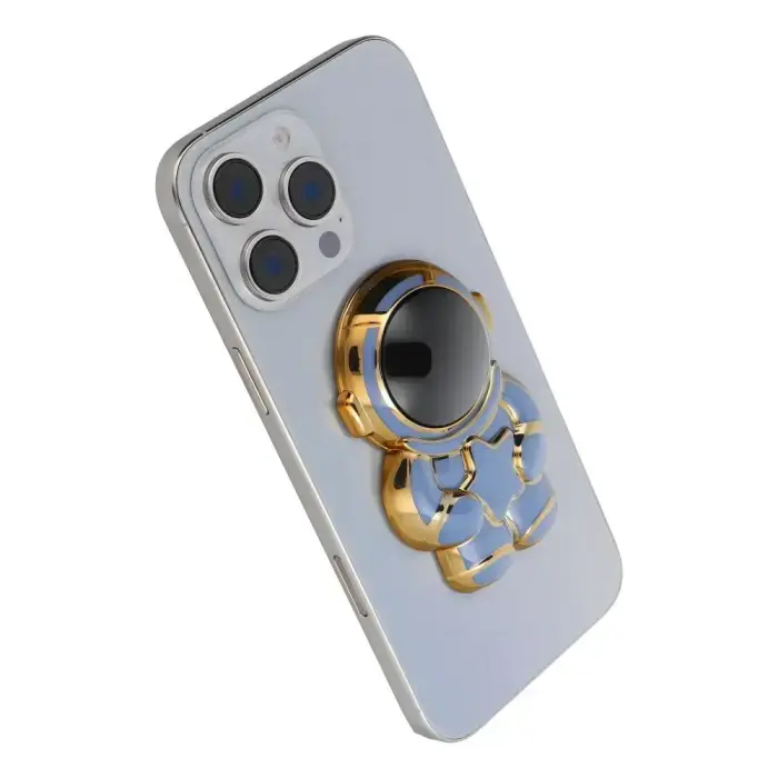 Phone stand ASTRONAUT - stick-on - blue Foto 4