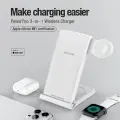 Nillkin PowerTrio 3in1 Wireless Charger for Apple Watch White (MFI) Фото num