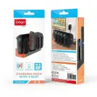 iPega SW2185 Charger Dock for JoyCon Controllers Nintendo Switch 2 Black Foto 5