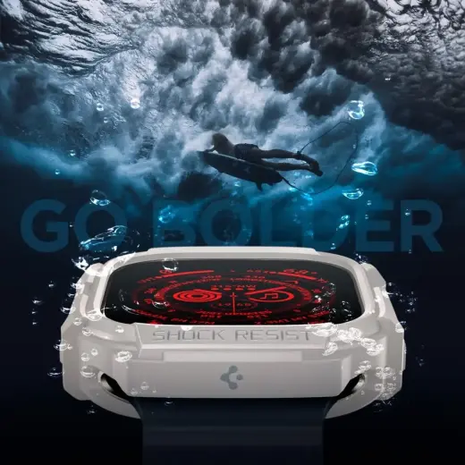 Spigen Rugged Armor case for Apple Watch Ultra 1 | 2 (49 mm) - beige Foto 11