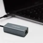 Qoltec adapteris USB-C uz RJ45 — Foto 2
