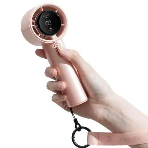 Jisulife Handheld Fan Pro1 FA53 (ABS) Portable USB Fan - Pink Foto 2