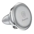 Magnetic Air Vent Car Mount Holder Baseus with cable clip (silver) Photo