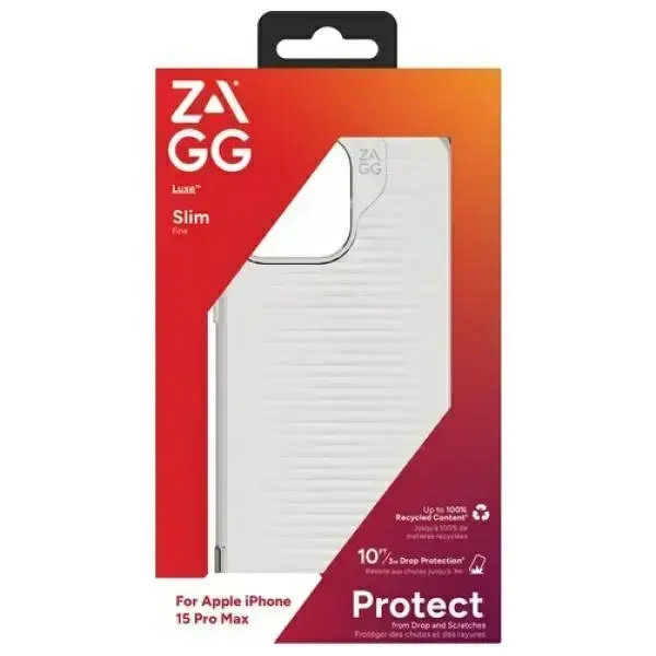 Etui ZAGG Luxe do iPhone 15 Pro Max      przezroczysty/clear Foto 10