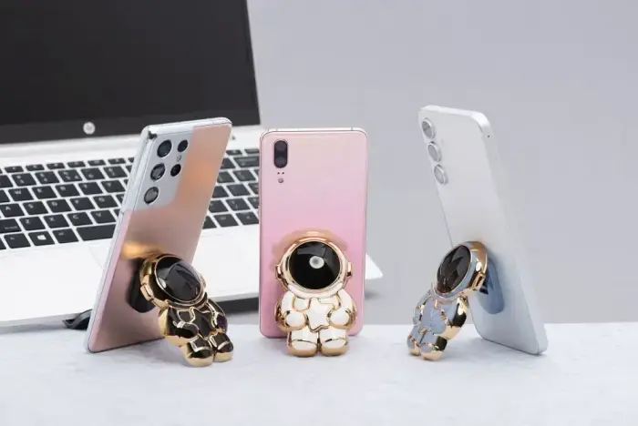 Phone stand ASTRONAUT - stick-on - blue Foto 7