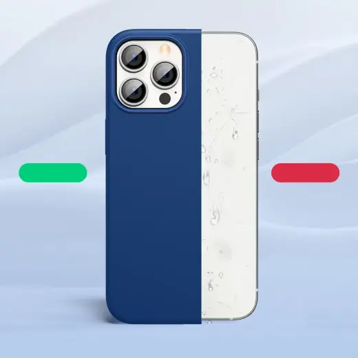 Ugreen Protective Silicone Case rubber flexible silicone case cover for iPhone 13 Pro blue Foto 4