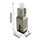 Qoltec Suppresor fiber optic SC/UPC(F) - SC/UPC(M) | Singlemode | 8dB — Foto 3