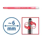 Vaska krītiņi plastmasas korpusā STAEDTLER NORIS CLUB 221 diametrs 6mm, 12 krāsas Foto 13
