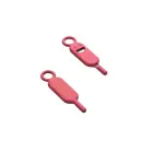 Key / needle for SIM card tray needle keychain magenta Фото num