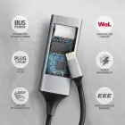 ADE-TXPD USB-C 3.2 Gen1 LAN adapter 1Gbit + PD — Foto 6