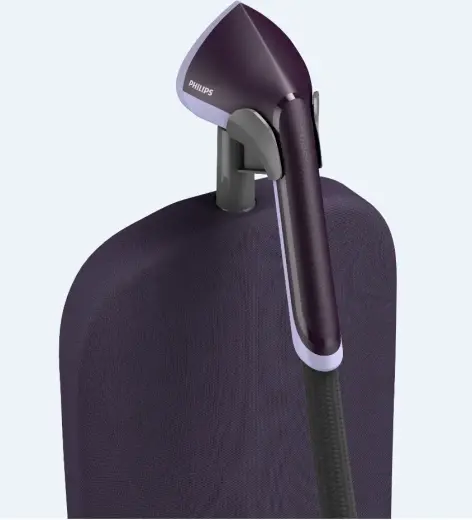PHILIPS Tvaika gludeklis ar statīvu un iebūvētu StyleBoard, 2000W, violets Photo
