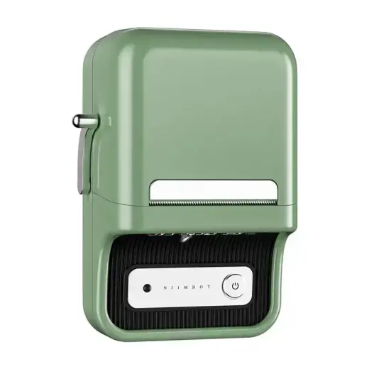 Niimbot B21 Pro Portable Label Printer (green) Фото num
