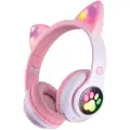 Defender słuchawki Bluetooth FreemotionB585 Led różowy|pink (63585) Foto 1