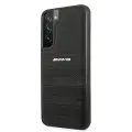 AMG Genuine Leather Perforated Case for Samsung Galaxy S22+ Black Фото num