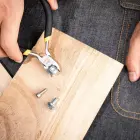 Мини-губка 5" Deli Tools EDL20025 (желтый) Фото num