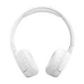 JBL on-ear bezvadu austiņas ar trokšņu  slāpēšanu, baltas Foto 3