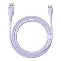 Baseus Pudding провод для передачи данных и зарядки | USB-A на USB-C | 100W | 2m | фиолетовый Фото num