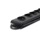 Qoltec Surge protector with Foot Quick Switch | 7 sockets | 1.5m | Black — Foto 6