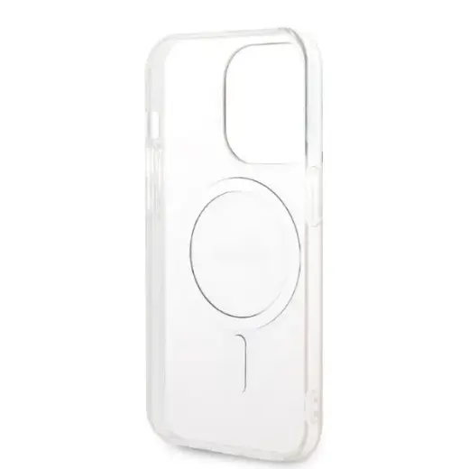 Guess 4G MagSafe Compatible Case + Wireless Charger for iPhone 14 Pro Pink Фото num