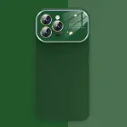 Soft Silicone Lens Case for Iphone 14 Pro green — Photo 3