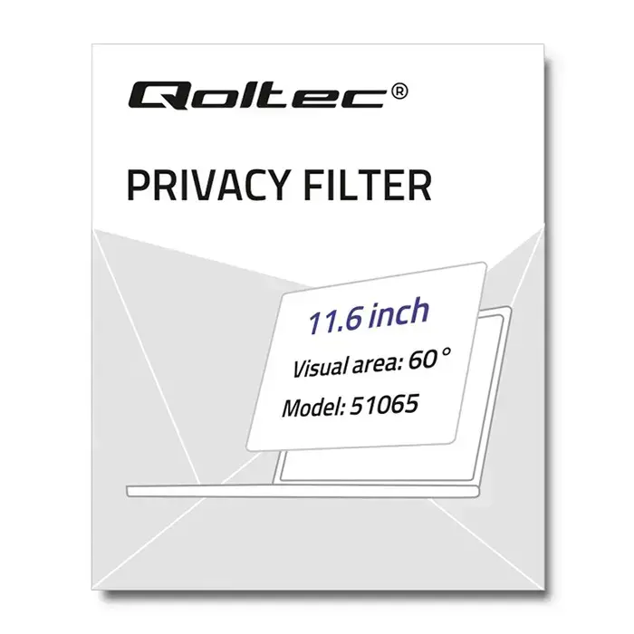 Qoltec Privacy filter for MacBook Air 11.6" | Eye protection Foto 3
