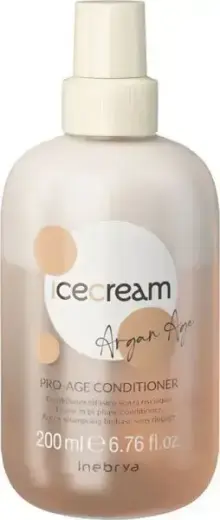 Inebrya Ice Cream Argan Age Pro-Age Biphasic Conditioner - 200ml Фото num