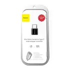Baseus Mini adapteris Micro USB uz USB-C | melns — Foto 7
