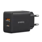 Baseus Cube Pro 30W USB-C USB-A Wall Charger - Black Foto 3