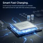 SPIGEN ESSENTIAL EF302MOQ Qi2.2 2IN1 MAGNETIC MAGSAFE WIRELESS CHARGER BLACK Фото num