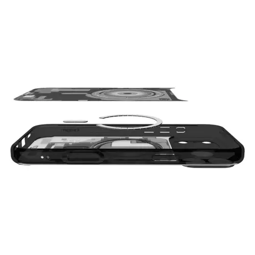Spigen Ultra Hybrid чехол с поддержкой MagSafe для телефона iPhone 17 Pro Max черный Фото num