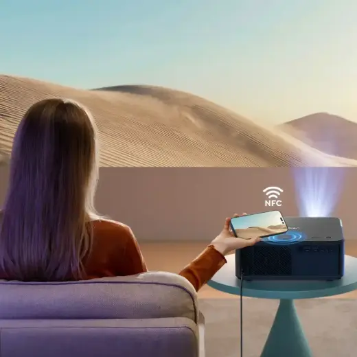 Yaber K2s Pro LCD FullHD 1080p Multimedia Projector with JBL Speakers and Subwoofer - Black Foto 6