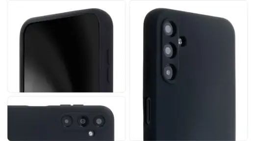 Silicon Soft Case for Samsung Galaxy S23 FE black Foto 3