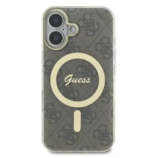 Guess GUHMP16MH4STW iPhone 16 Plus 6.7" brown hardcase IML 4G MagSafe Foto 3