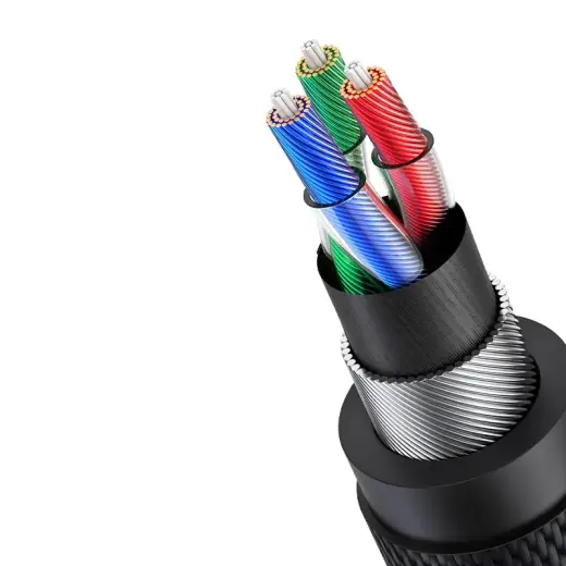 Ugreen cable AUX mini jack 3.5mm cable (male) - 3.5mm mini jack (male) 2m black (AV183) Фото num
