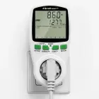 Qoltec Power meter PM0627 with history | 3680W | 16A | LCD Photo