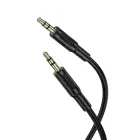 Borofone Cable AUX BL25 Nice - jack 3,5mm to jack 3,5mm - 1 metre black Photo