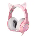 Gaming headphones ONIKUMA K9 Pink RGB Foto 1