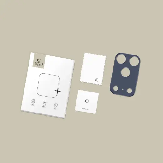 OSŁONA APARATU TECH-PROTECT CAMALLOY FIT+ IPHONE 17 PRO DEEP BLUE Foto 5