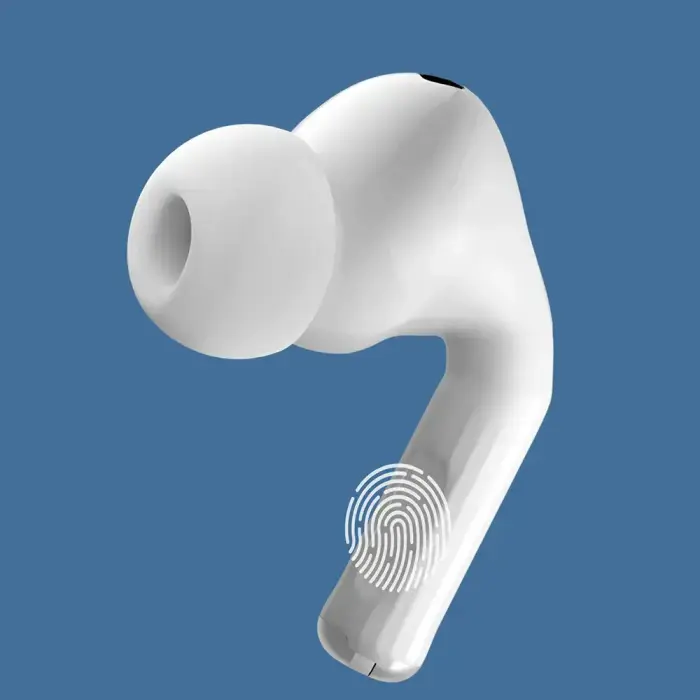 Blavec Bluetooth TWS Earphones BW-05 Flow (BW05F-W) white Foto 5