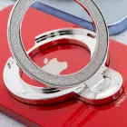 Phone stand CIRCLE GLITTER - stick-on - silver — Foto 4