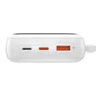 Baseus Power Bank 20000mAh Qpow Pro - USB + Type C - PD 22,5W with Type C cable (PPQD060302) white (damaged packaging) Foto 7